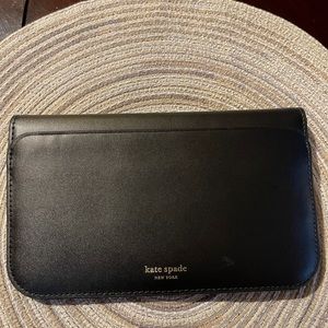 Black Kate Spade medium wallet/clutch